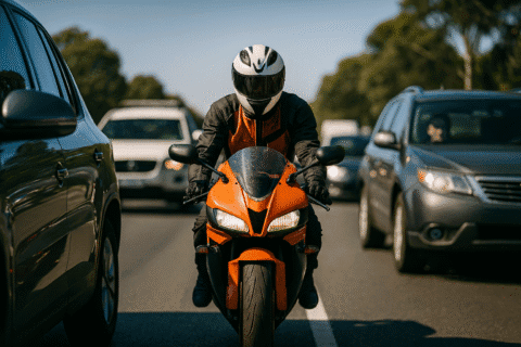 Motociclistii-ar-putea-depasii-colanele-legal-la-semafor